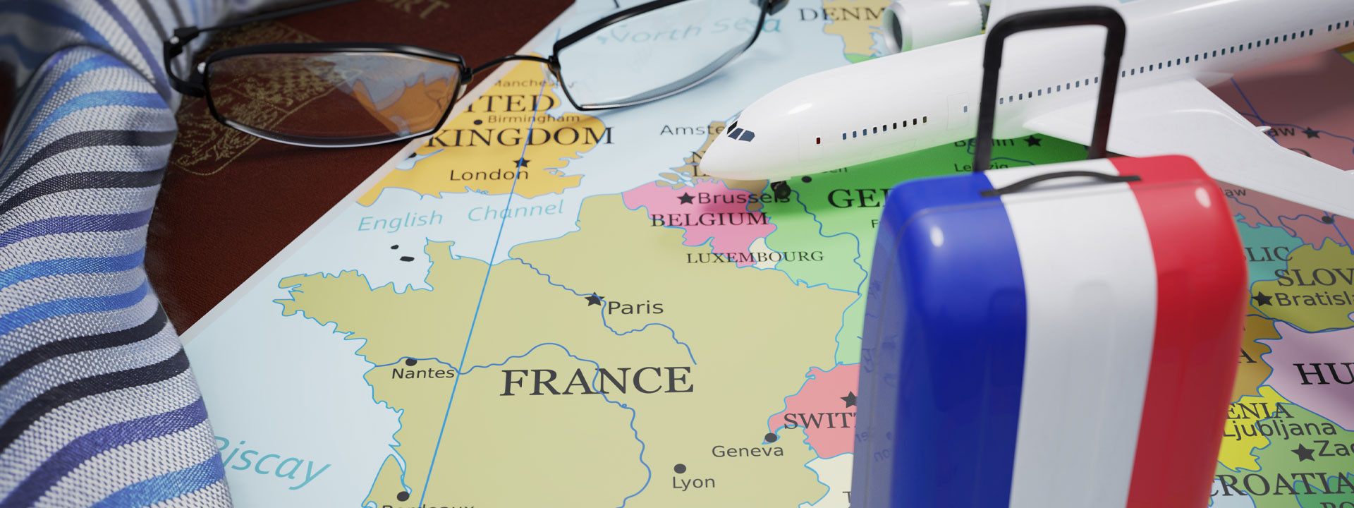 Vocabolario francese essenziale per i turisti in vacanza.