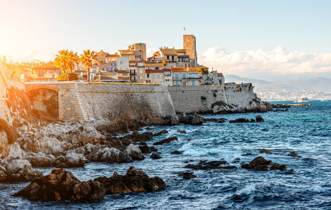Antibes sunset
