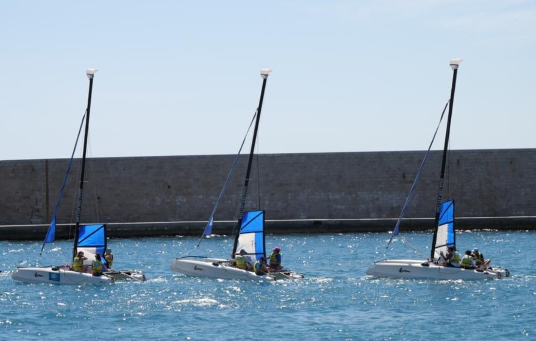 Nice sailing activtie